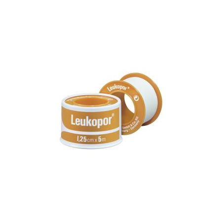 Leukopor 9,2 mtr x 1.25 cm per rol