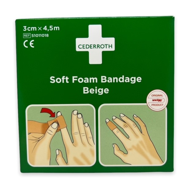 Soft_cederroth_foam_bandage_Pedimed_front