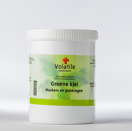 Volatile Groene klei, brokjes (poedervorm) 500 gram