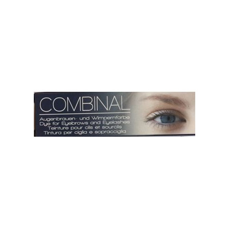 Combinal wimperverf blauw - zwart 15 ml