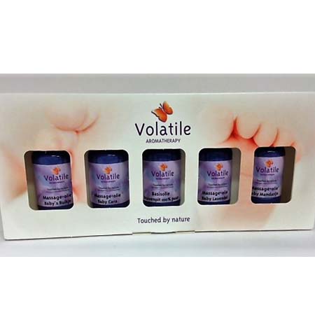 Volatile Baby Massage Olie pakket 5 x 30 ml