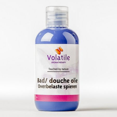 Volatile Bad douche olie overbelaste spieren (jeneverbes) 100 ml