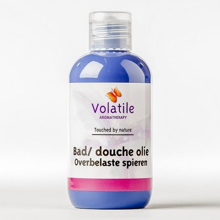 Volatile Bad douche olie overbelaste spieren (jeneverbes) 250 ml