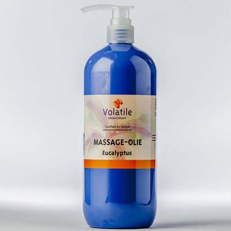 Volatile Massage-olie eucalyptus 1000 ml