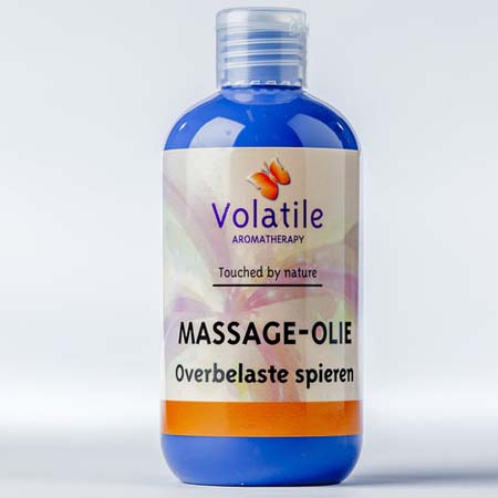Volatile Massage-olie overbelaste spieren (met jeneverbes) 250 ml