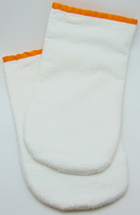 Paraffine badstof sokken handschoenen
