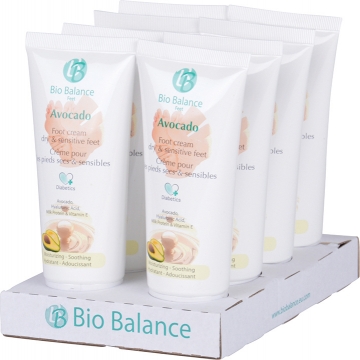 BB Footcream Avocado Display 8 x 75 ml_pedicure_groothandel_pedimed