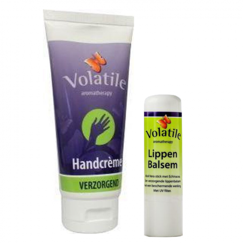 Volatile_SET_handcreme_en_lippenbalsem_Pedimed