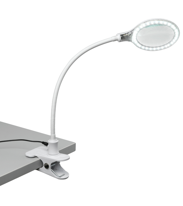 LED-loeplamp met klem (Sibel)